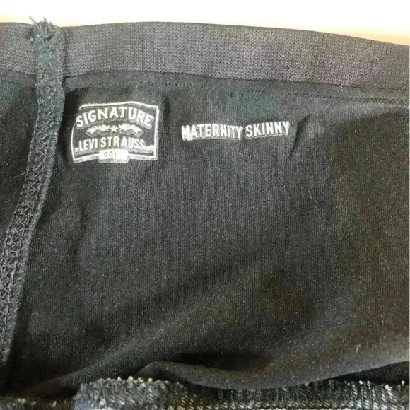 Levi Strauss Signature Gold Maternity Skinny Premium Panel Simply Stretch size L - Picture 9 of 16